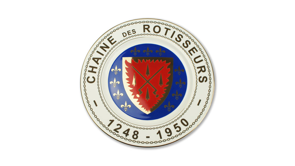 Chaine de Rotisseurs Award Plate